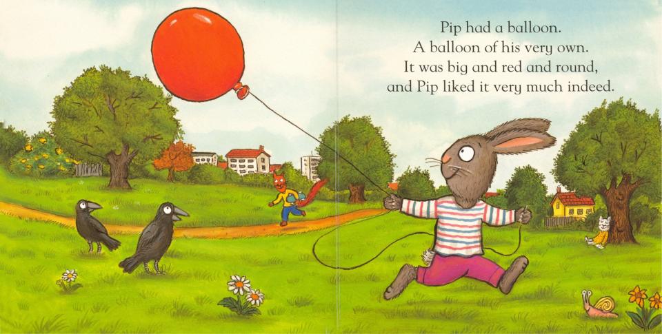 Pip et Posy : Le Grand Ballon (livre cartonné)