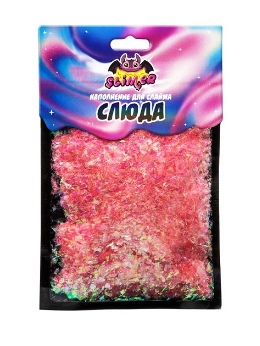 Наполнение для слайма ТМ "Slimer" "Слюда" rose (art.SSS30-27)