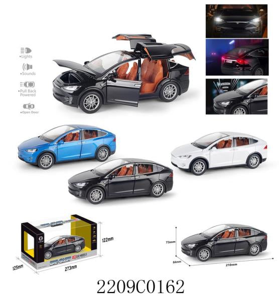 Машина металл., цвет в ассорт. HCL-911 в кор. в кор.2*18шт