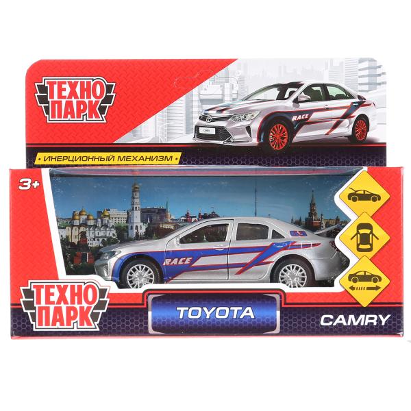 ТМ Технопарк. Machine en métal "TOYOTA CAMRY СПОРТ" 12 cm, ouverte. двери и багажник, инерц. dans le cor.2*36шт