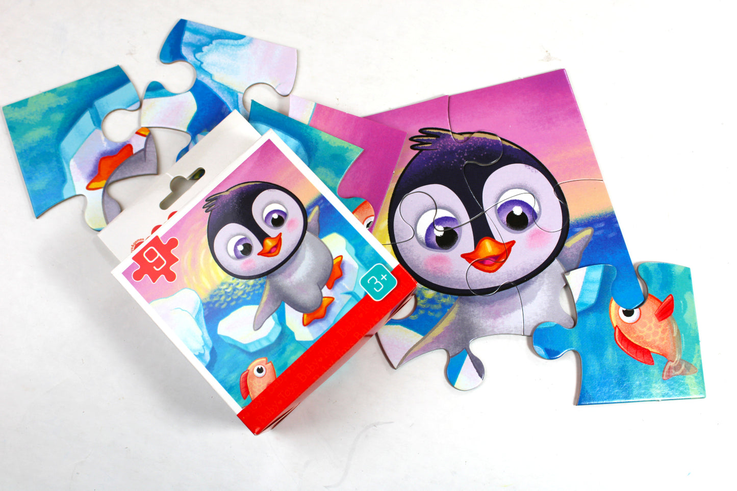 Puzzle premier puzzle "Пингвиненок" (9 эл), jouets pour bébé