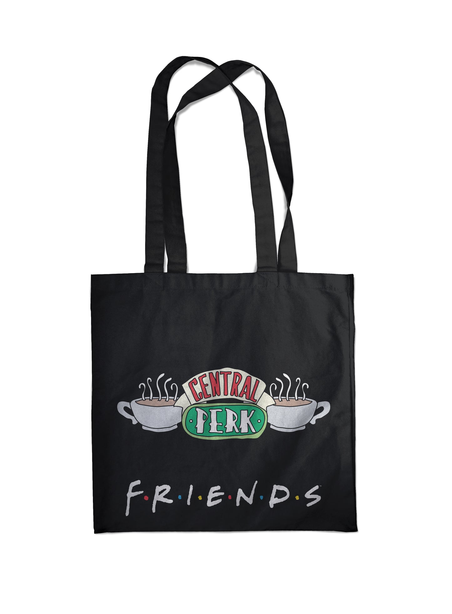 Très bien. Amis. Perk central (черная, 38х43 см, длина ручек 58 см)