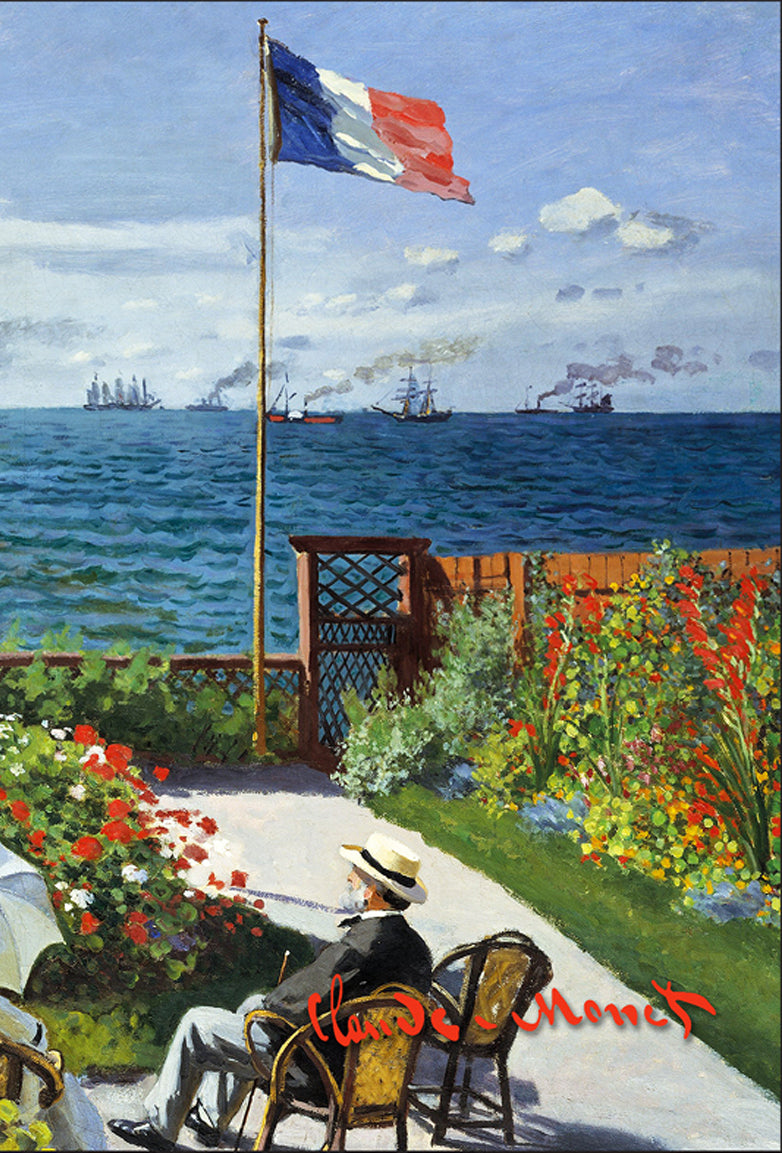 Obligation pour le passeport. Moi. Terrasse à Sent-Adress (Арте)