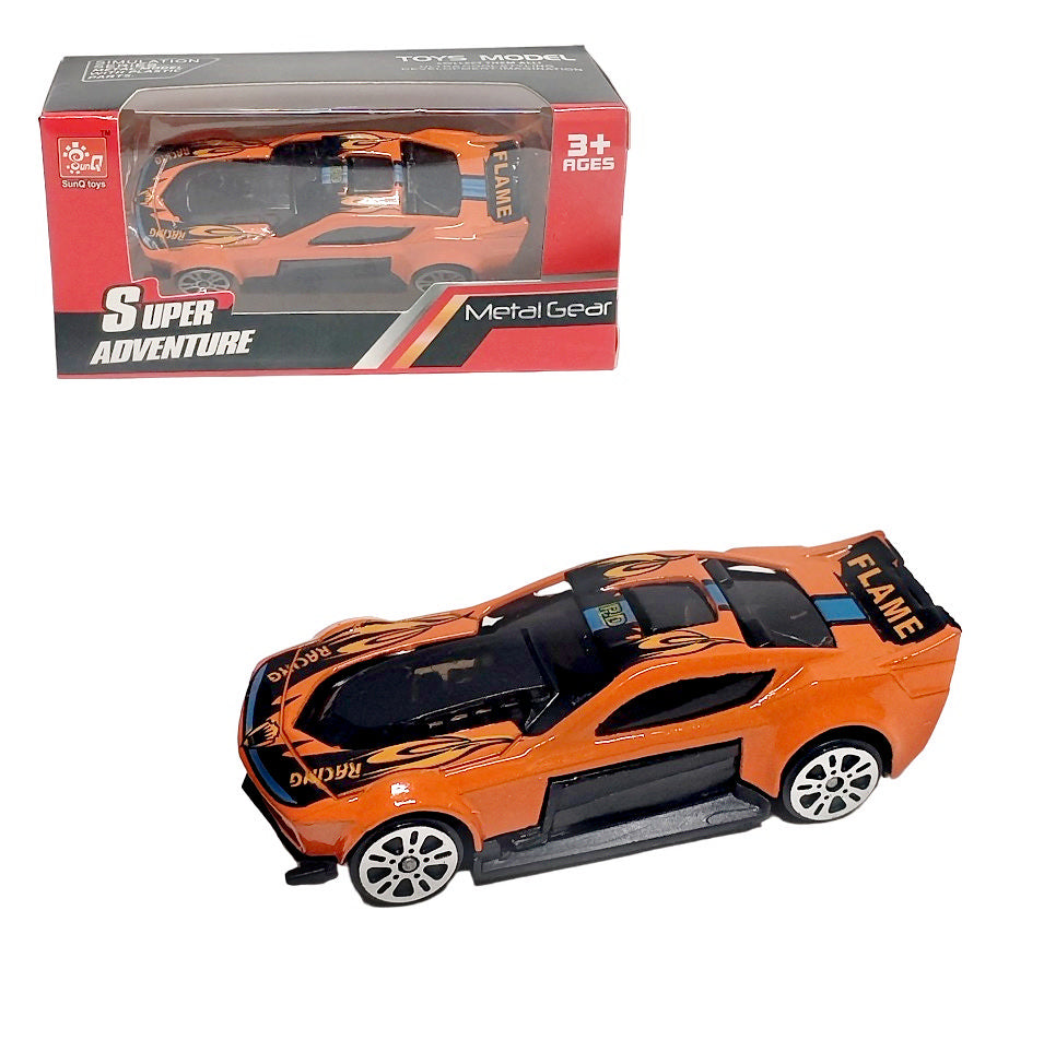 Jouets SunQ. Machine en métal, orange, dans l'art.96881_Orange