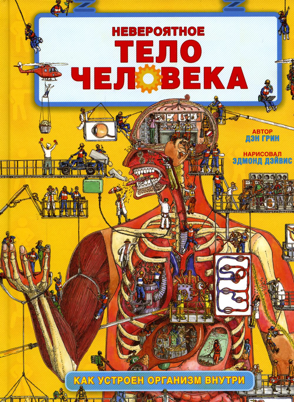 Удивительные энциклопедии. Невероятное тело человека. Как устроен организм внутри/Грин Д.