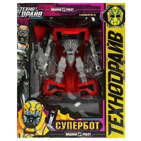 Transformateur de robot en machine, cor.22*27,5*8,5cm, ТЕХНОДРАЙВ en cor.2*36шт