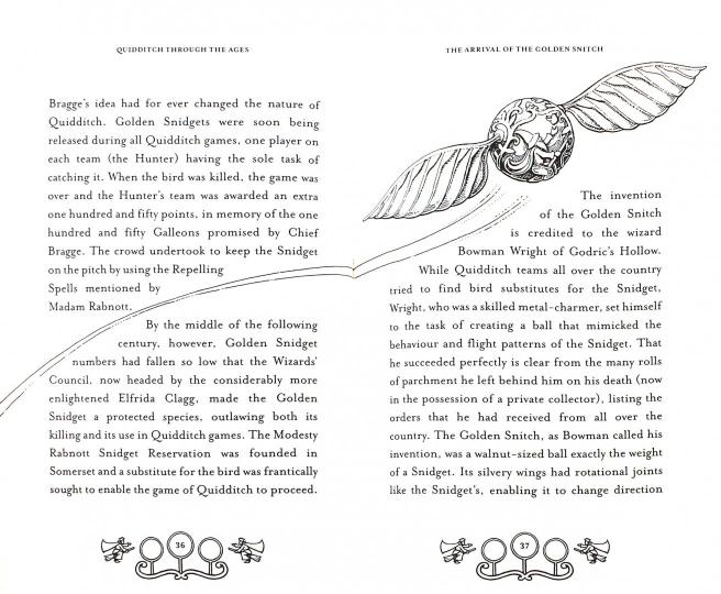 Книга."Le Quidditch à travers les âges" (Квиддич сквозь века) мягк. обл.