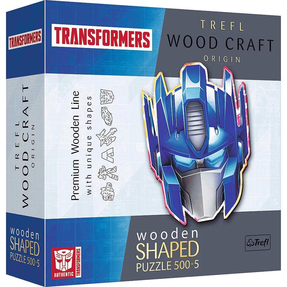 Trefl. Пазл деревянный 500+5 арт.20195 "Transformers Woodcraf!t" (Трансформеры)