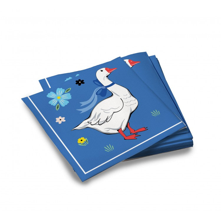 Lecture ND. Pantalons de survêtement «Гуси-1», 33x33 cm, 20 pièces, art.307895