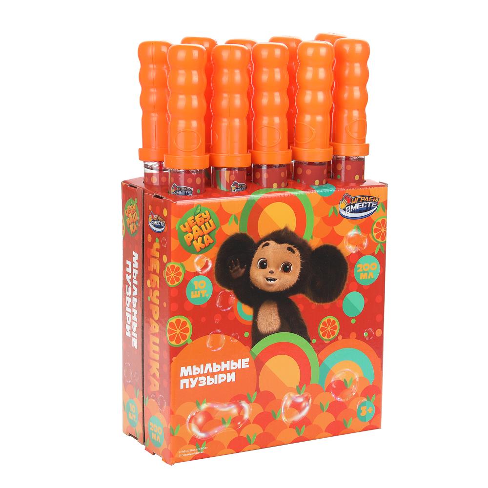 Мыльные пузыри Чебурашка 200 ml, dans le col 38 cm, cor.23,5*10,5*38 cm, ИГРАЕМ ВМЕСТЕ jusqu'à 10шт dans le cor.5уп