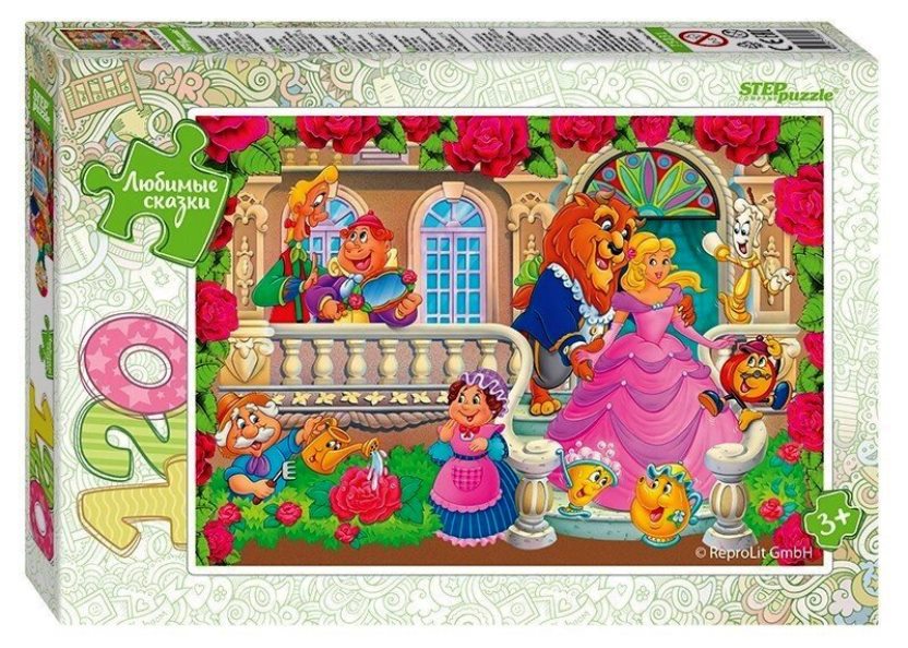 73072 Mosaïque "puzzle" 360 "Красавица и Чудовище" (Любимые сказки)