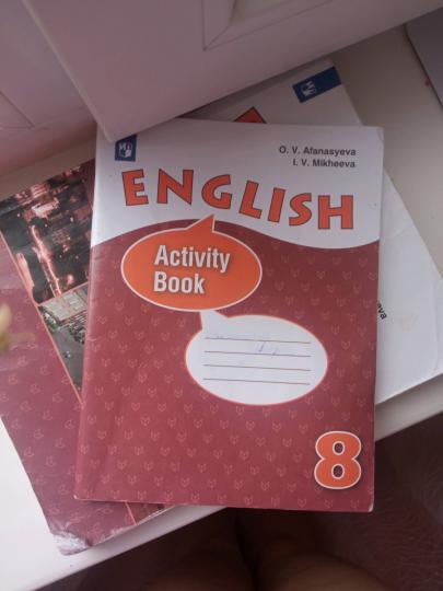 Афанасьева Английский язык 8 кл. (ФП 2019) Рабочая тетрадь /углубл./