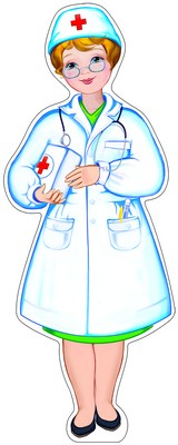 Ф-8764 Plaque de commande A3. Docteur (с блестками в лаке) - группа Профессии