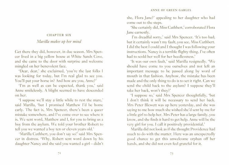 Anne aux pignons verts (HB)