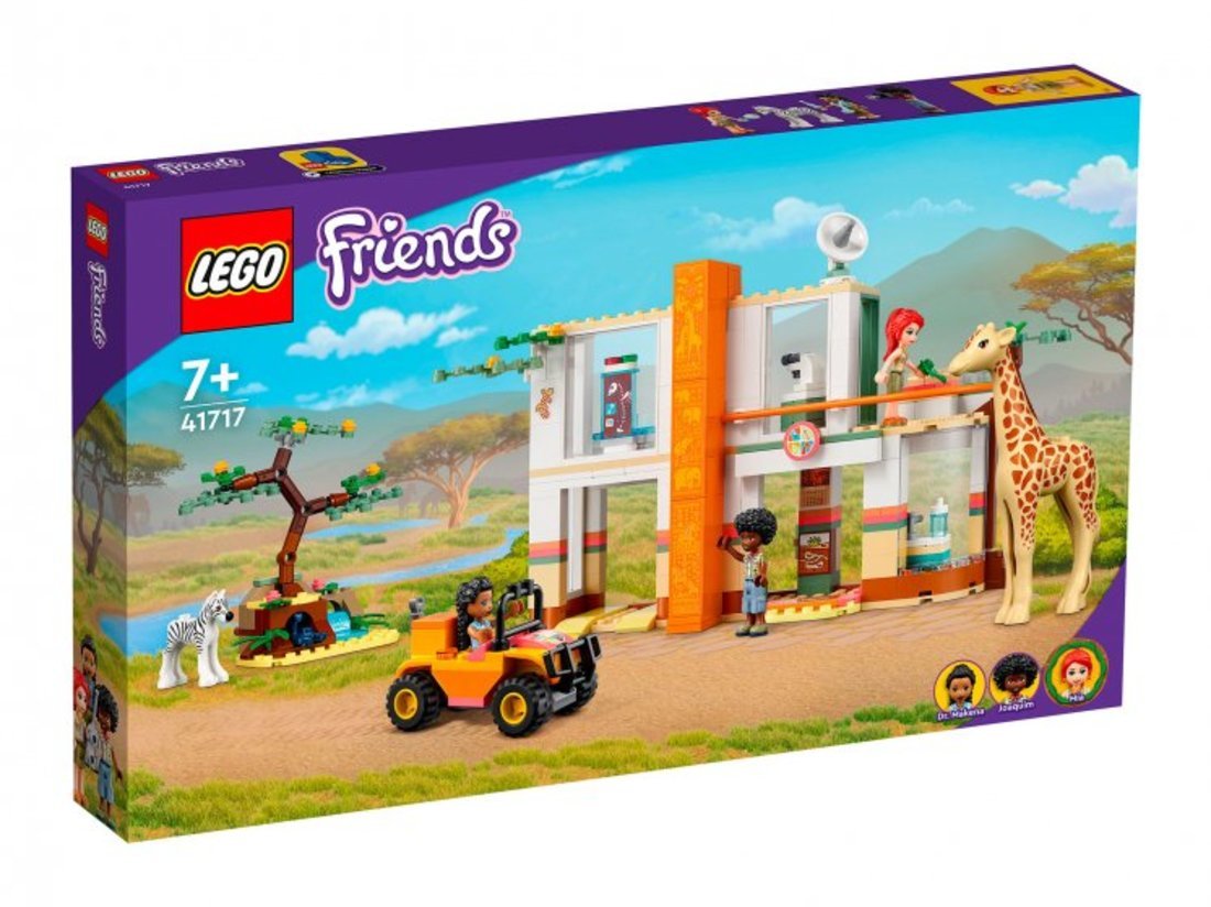 LEGO. Constructeur 41717 "Friends Mias Wildlife Rescue" (Спасение дикой природы Миа)