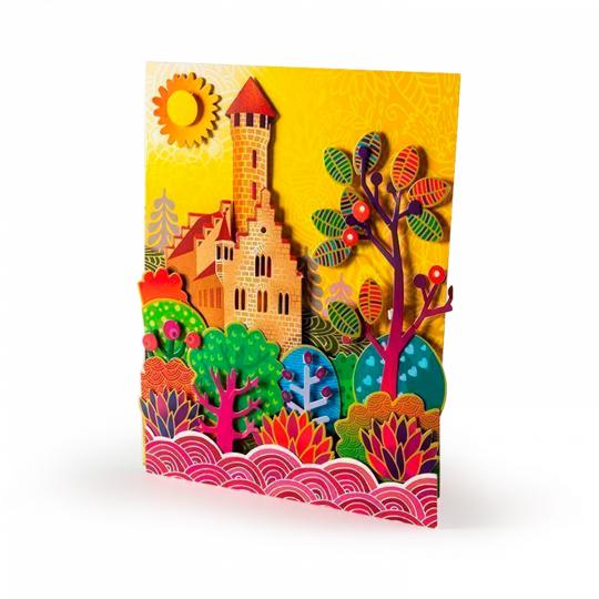 3Д аппликация. 3002 Замок