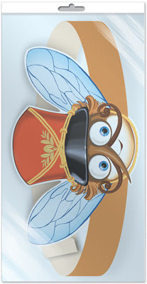 *МА-10733 Маска-ободок. COMMAR (в индивидуальной упаковке с европодвесом и клеевым клапаном) - группа Насекомые