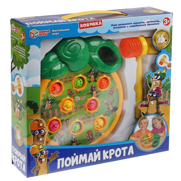 Умные игры. Le jeu "Поймай крота" в кор. 28*26*7 cm art.A1426004M-WR