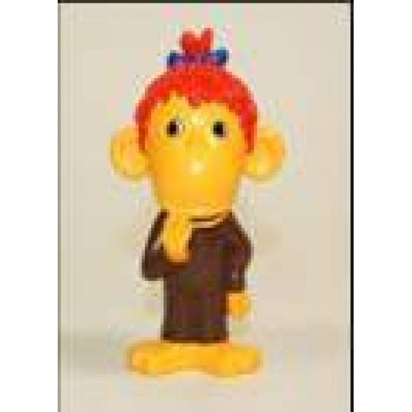 Игрушка пластизоль для ванны союзмультфильм мартышка в сетке КАПИТОШКА в кор.72шт