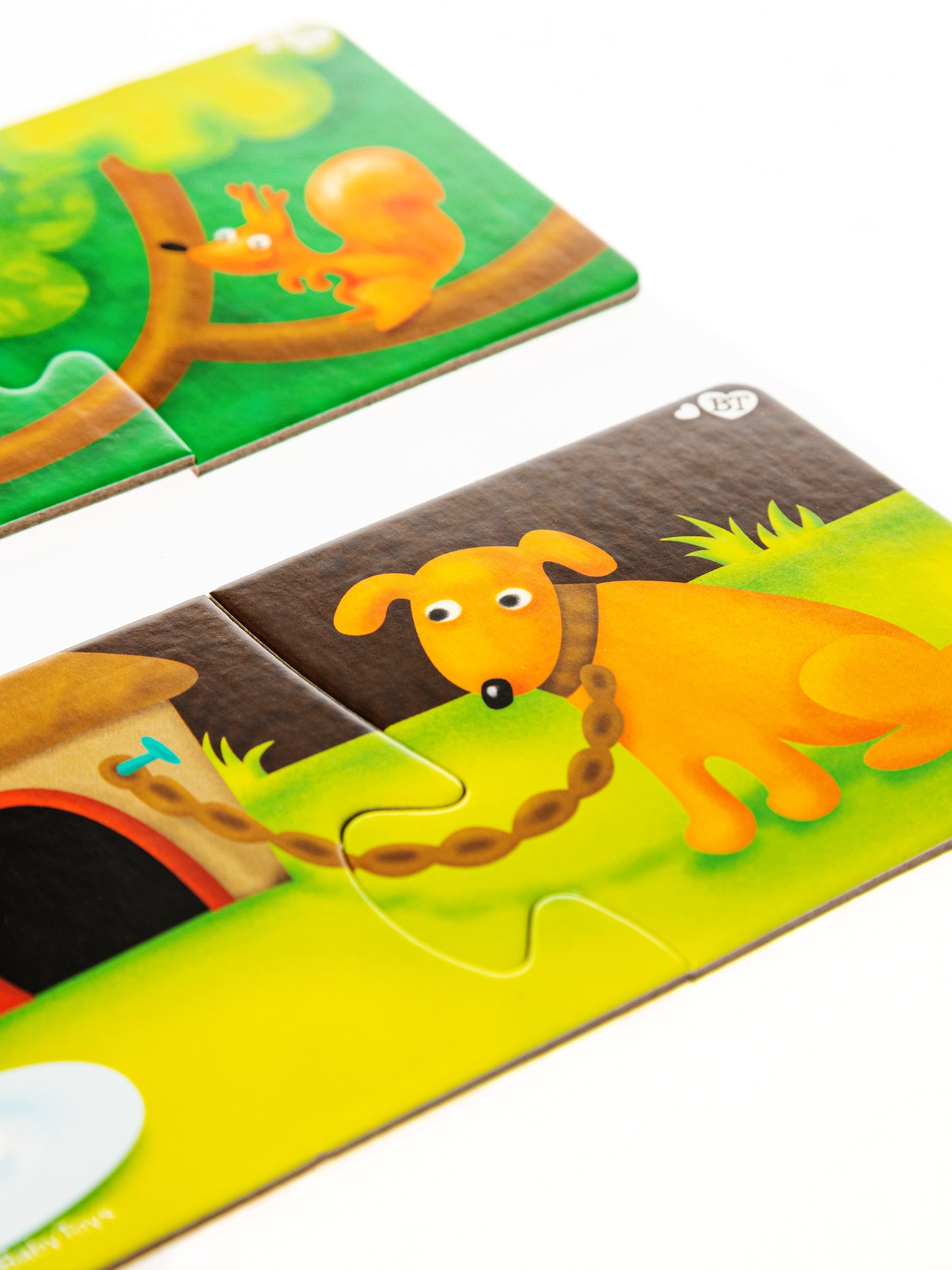 Пазлы парные "Кто где живет?" 20 эл Jouets pour bébé (макси)