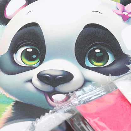 Application pour un jouet en forme de panda 17*23 cm pour un poids de 100 pièces