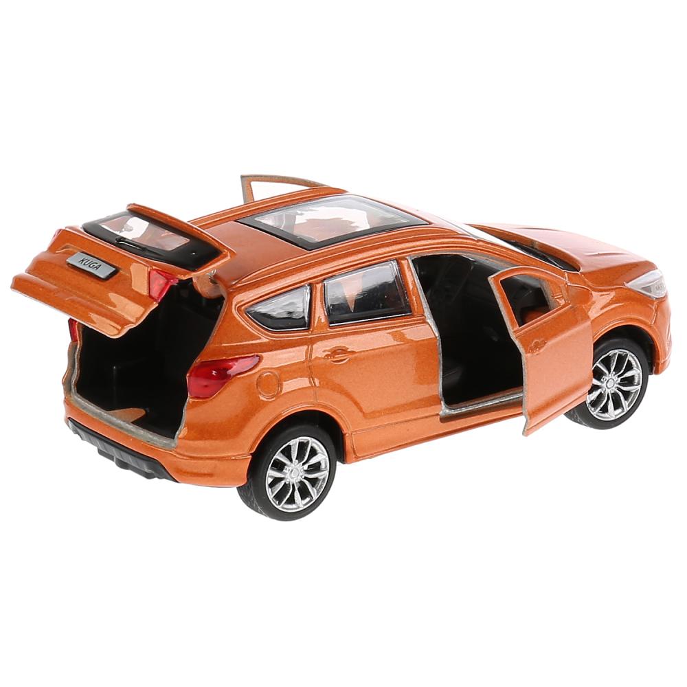 ТМ Технопарк. Машина металл "FORD KUGA" 12см, открыв. двери, инерц., ЗОЛОТОЙ в кор. в кор.2*36шт