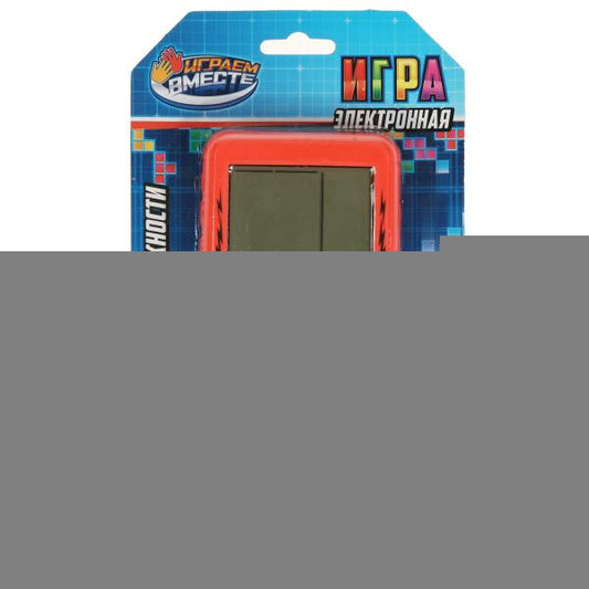 Jeu de logique électronique, blister 12*20,5*3 cm, IJG ВМЕСТЕ dans la couleur 2*84 pouces