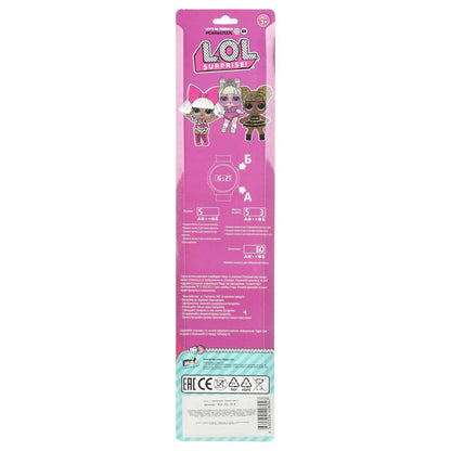 Часы lol, показывают время и дату блист.35*8*1см - в кор.250шт