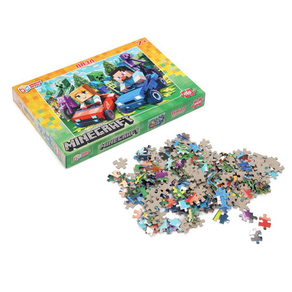 Pour motiver Minecraft. Пазлы в коробке 260 détails. 285х190х33 mm. Умные игры в кор.12шт