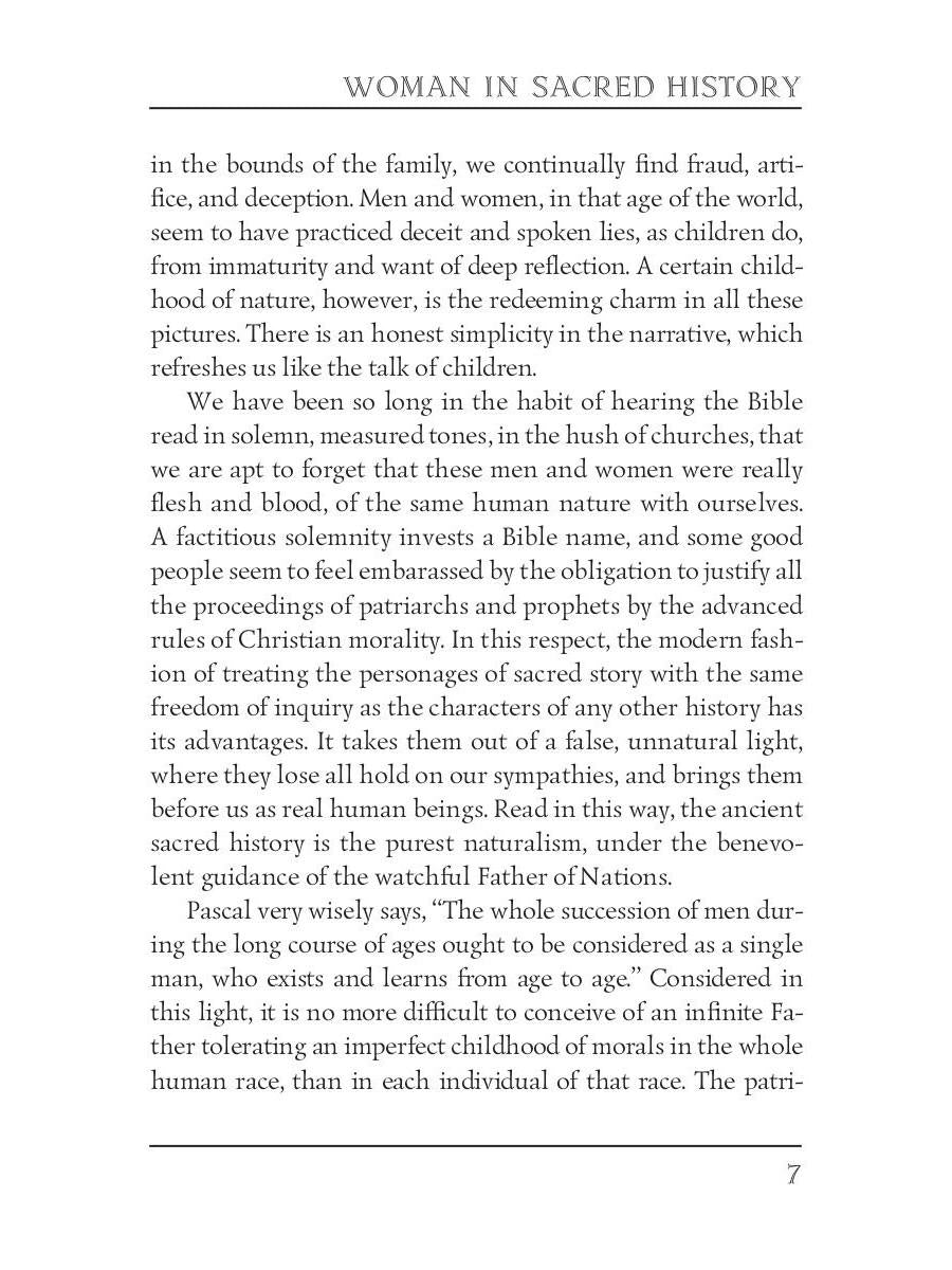 Woman in Sacred History = Женщины в священной истории