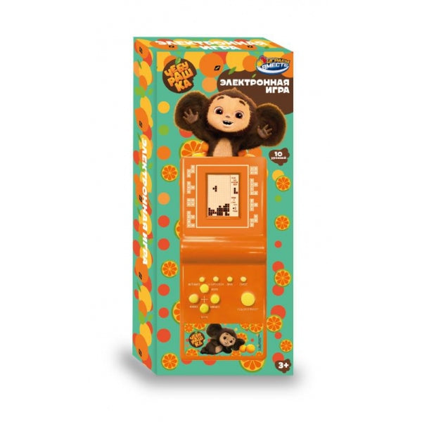 Jeu logique électronique Cheburaschka cor.8*18*26,8cm ИГРАЕМ ВМЕСТЕ в cor.2*144шт
