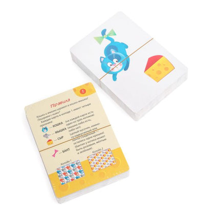 Игра настольная карточная Кош-мыш. 5-10 лет