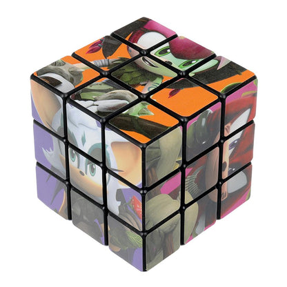 Jeu de construction Sonic Cube 3x3, blister 11*17*6 cm, en argent sterling, en cor.2*144 pouces