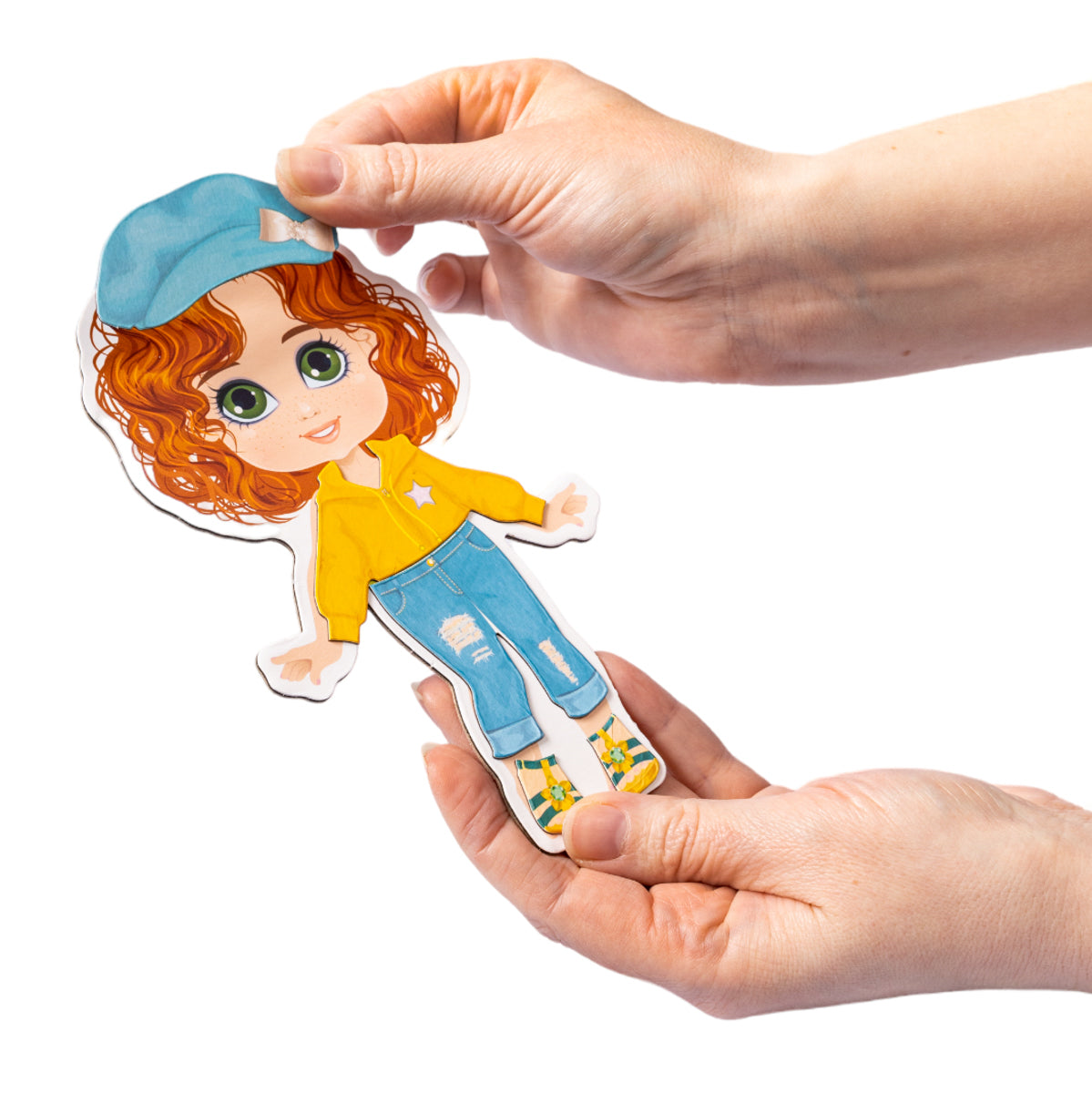 Игра магнитная "Одевашки. Анюта". Серия Магнитные истории (европодвес)