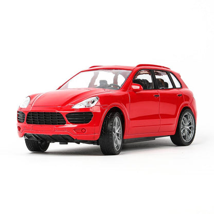 Машина р/у PORSCHE cayenne 24 см, красный, кор Технопарк в кор.2*12шт