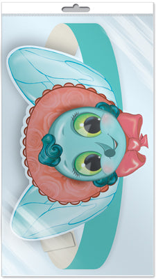 *МА-10732 Маска-ободок. Муха (в индивидуальной упаковке с евropодвесом и клеевым клапаном) - группа Насекомые