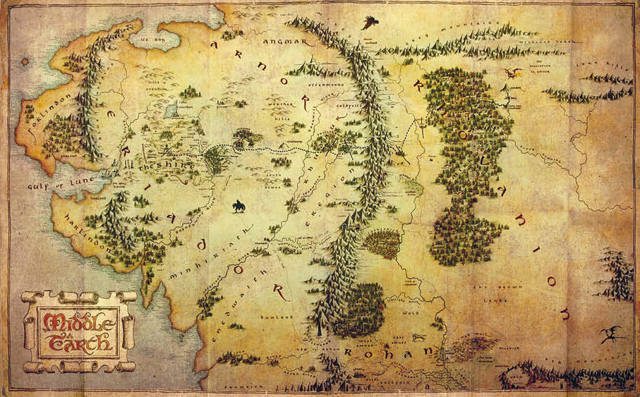 Porte-cartes. Hobbit. Carte de crédit (en forme de couteau, 215x65 mm)
