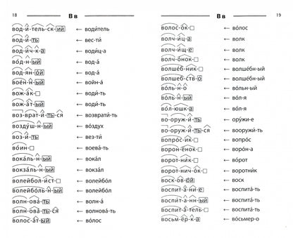 Морфемно-словообразовательный словарь:как растет слово:1-4 классы (мяг)