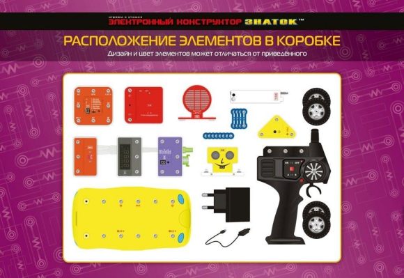 Эл. constructeur ЗНАТОК "Умная Машина"