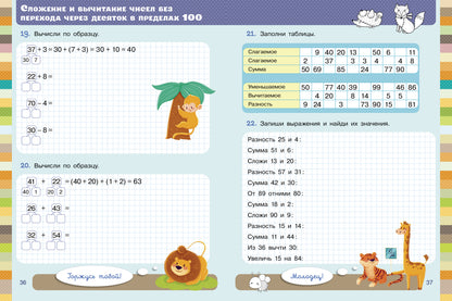 Начальная школа. Математика. Математический тренажер. 1-4 классы. Cложение и вычитание