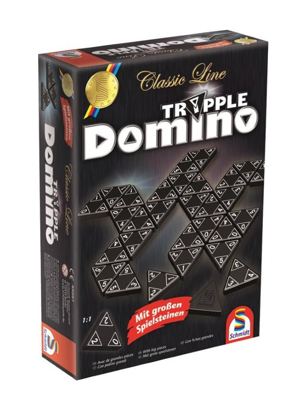 Наст.игра Schmidt "Tripple Domino" (тримино,треугольное домино) арт.49287