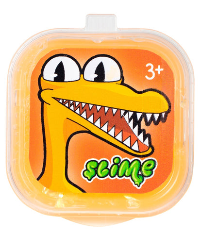 Jeu pour enfants étoiles, trois modèles de monstres "Slime", orange (art.SLM099)