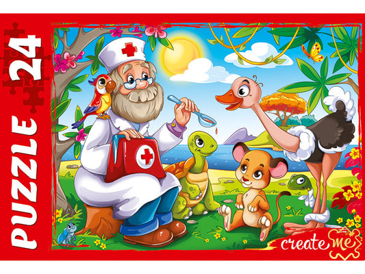 Рыжий кот. Макси-пазлы 24 эл. арт.0610 "Сказка №80"