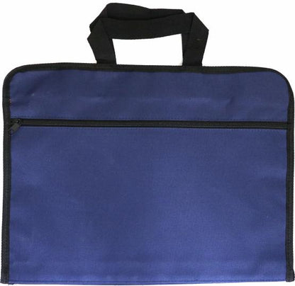 Portfel A4 textile vinyle, 63753Bleu
