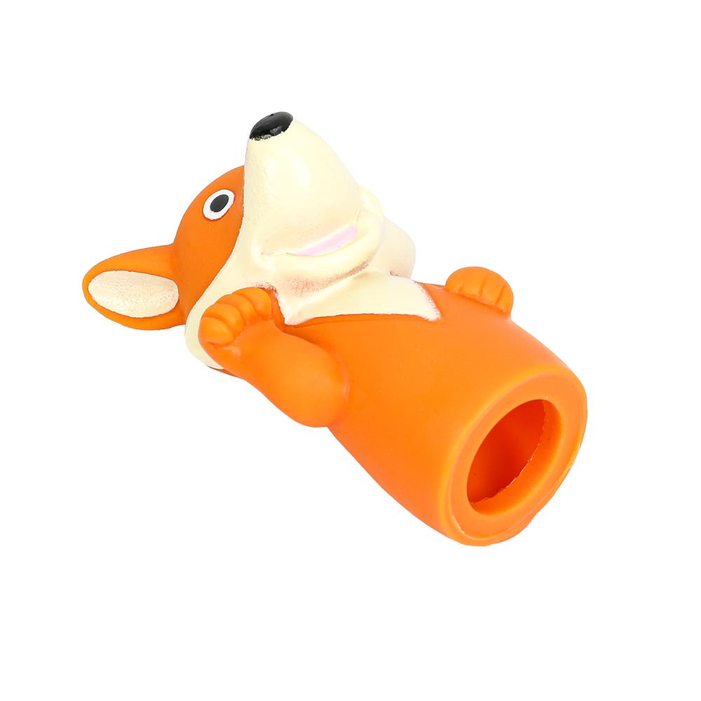 LXFWA-19-NW Игрушка пластизоль для ванны пальчиковый театр лесные обитатели блистер КАПИТОШКА в кор.