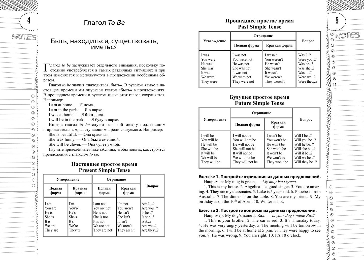 Времена глаголов дп