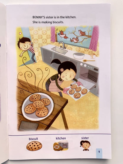 Family And Friends Readers 1D Benny and the Biscuits