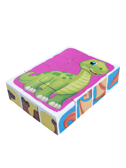 Кубики "Динозавры" 12 шт Baby Toys
