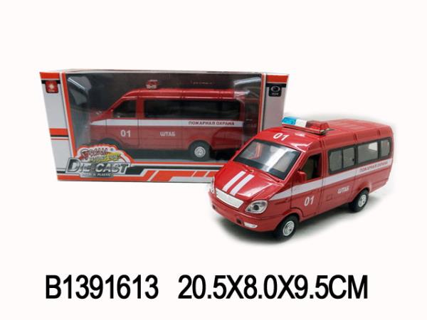 Машина металл. инерц. свет+звук 673D в кор. в кор.2*48шт