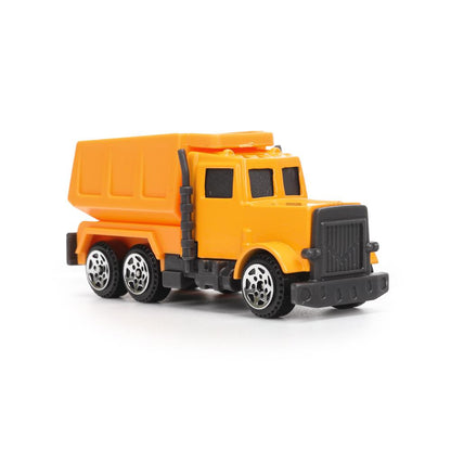 Модель металл СТРОИТЕЛЬНАЯ ТЕХНИКА caterpillar, 7,5см, своб.ход, подв.эл. Технопарк в кор.4*144шт